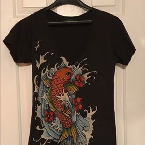 Truly Madly Deeply Koi Fish T-shirt